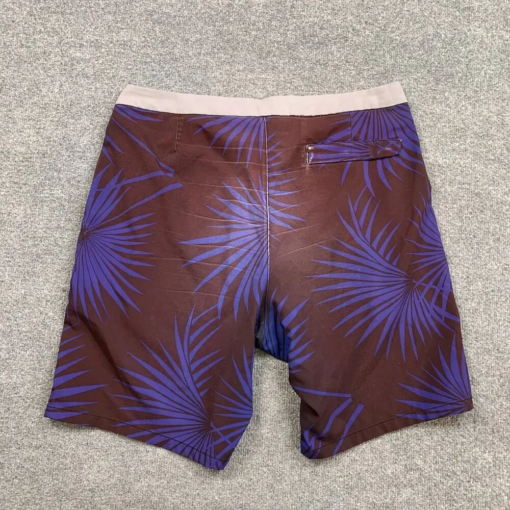 Tommy Bahama Board Shorts‎ Mens 34 Naples Palm Print Swim Beach Recreational